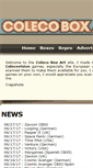 Mobile Screenshot of colecoboxart.com